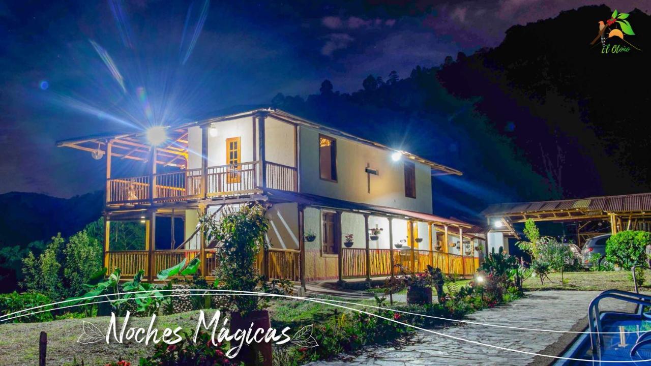 Finca Tradicional El Otono Pijao Esterno foto