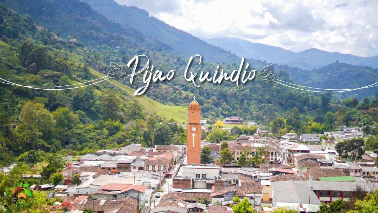 Finca Tradicional El Otono Pijao Esterno foto