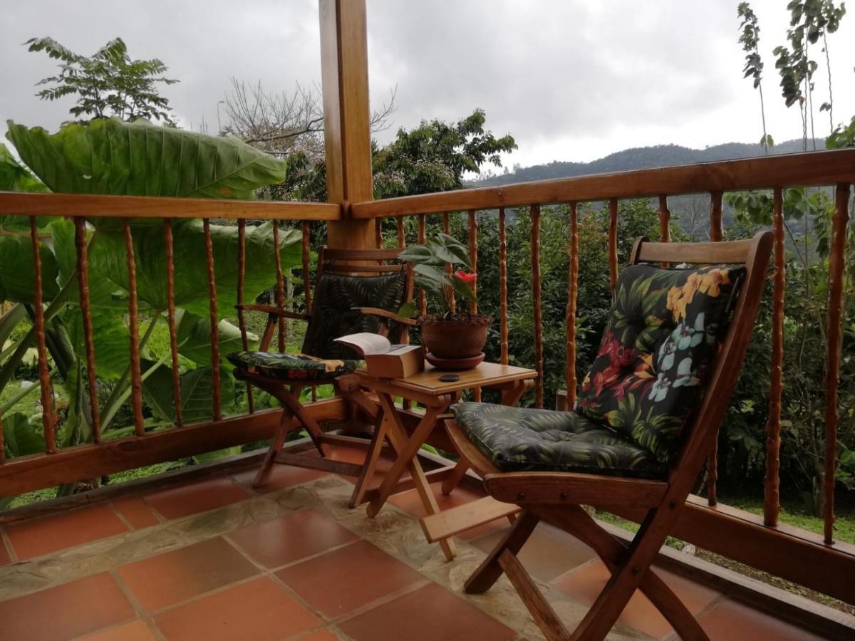 Finca Tradicional El Otono Pijao Esterno foto