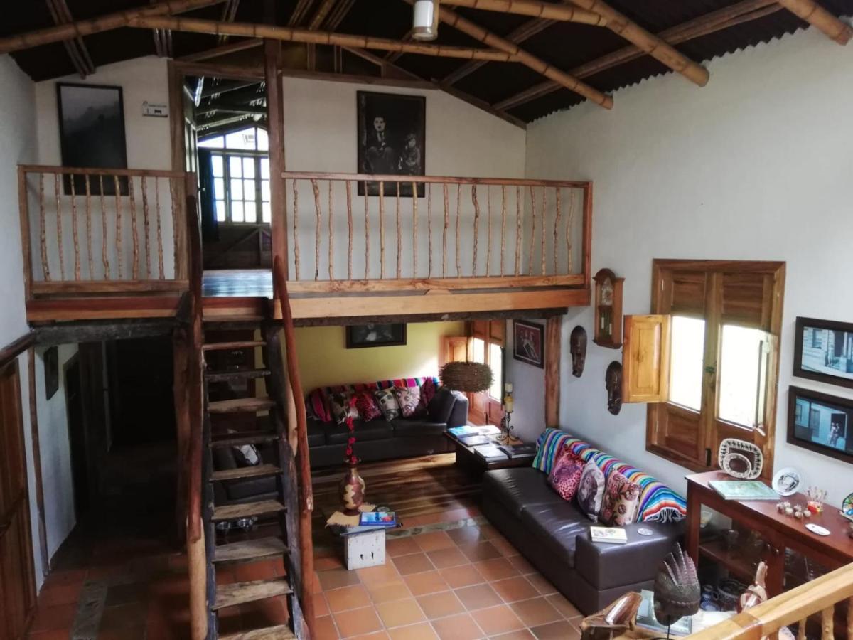 Finca Tradicional El Otono Pijao Esterno foto