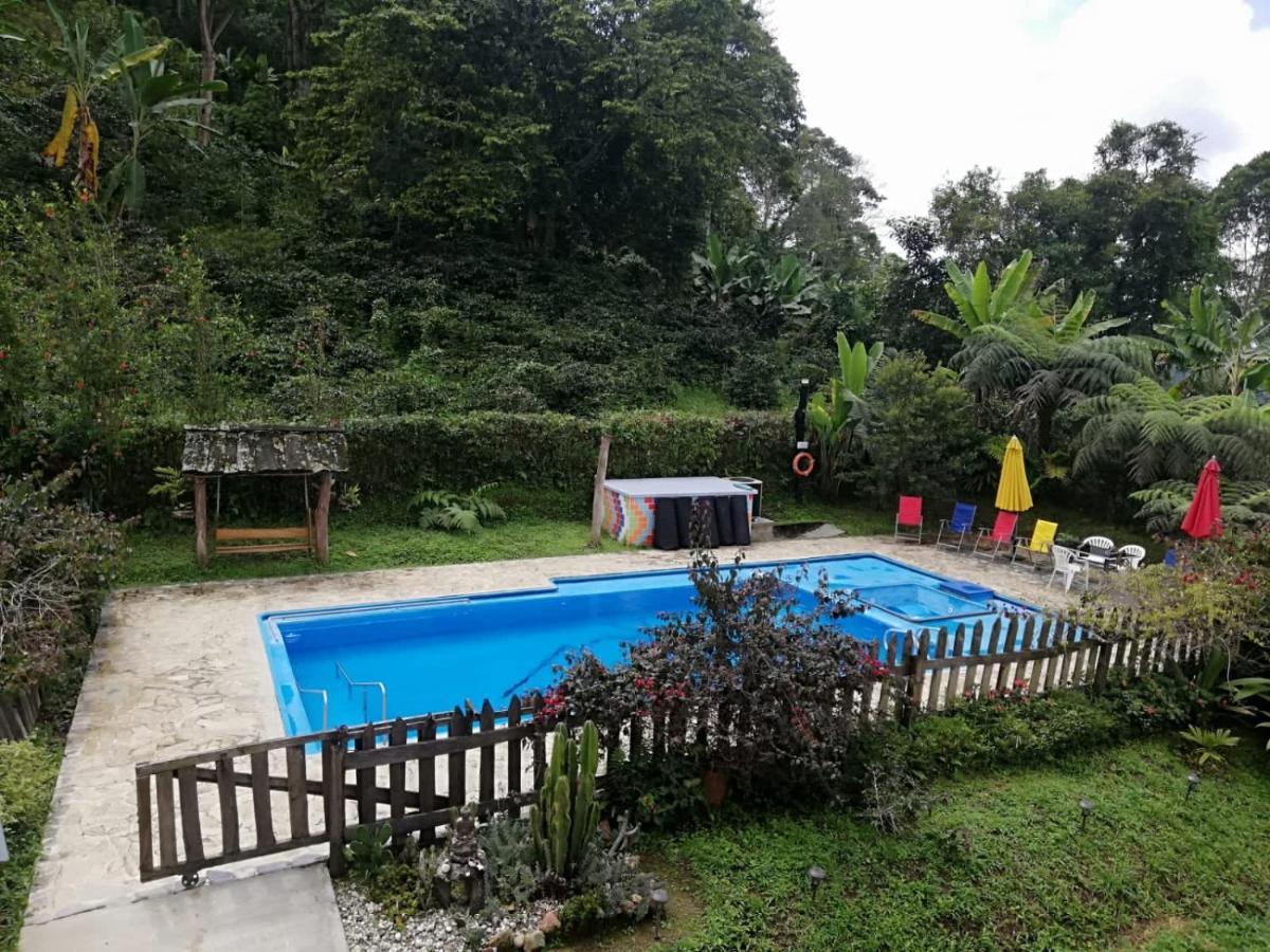 Finca Tradicional El Otono Pijao Esterno foto